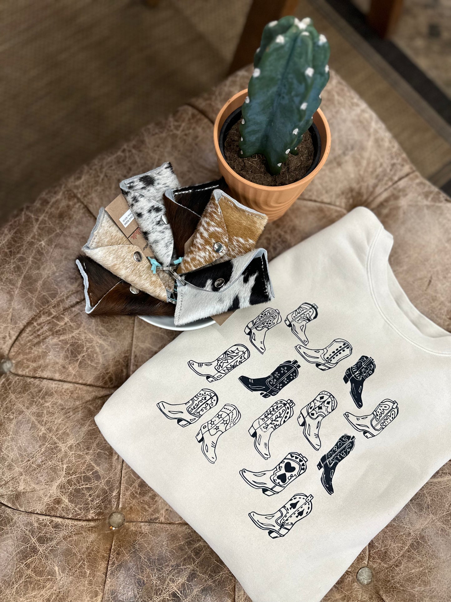 Cowboy Boots Pullover