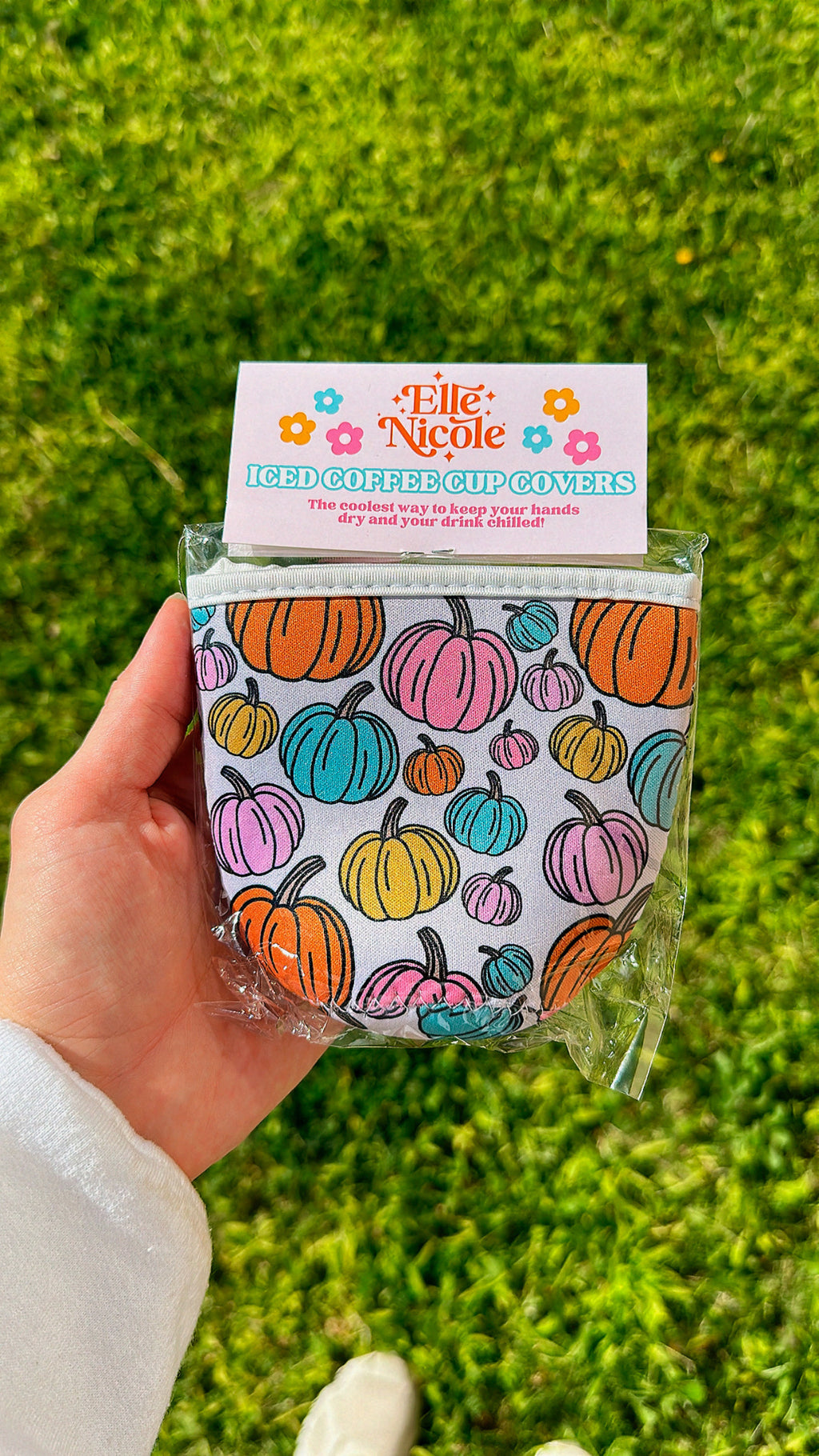 Pumpkin Patch Cup Cover-small 16oz