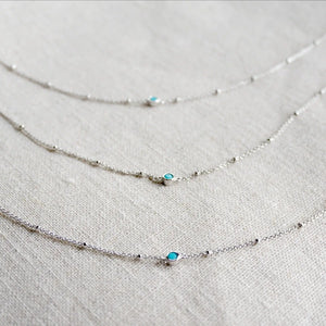 Avena Delicate Turquoise Necklace