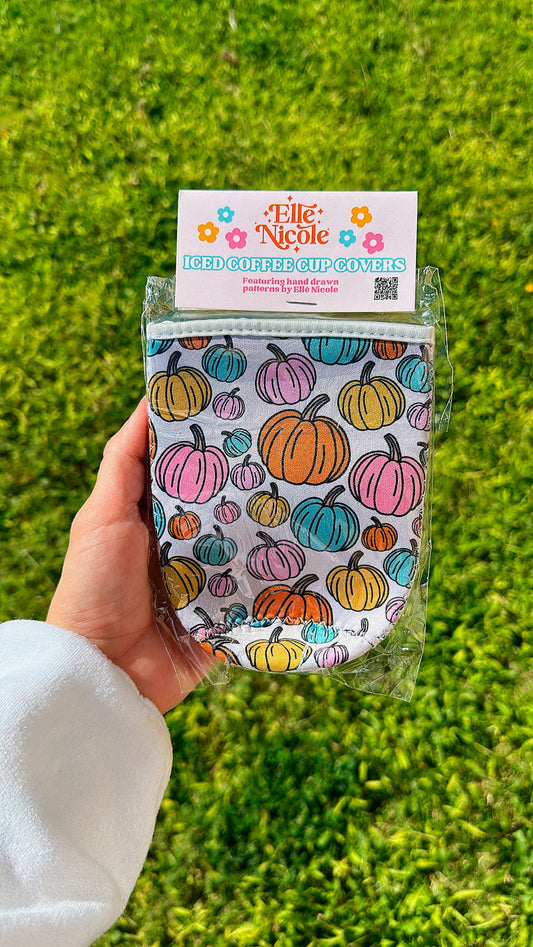 Pumpkin Patch Cup Cover- Large 24oz