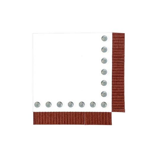Brown Fringe Napkins