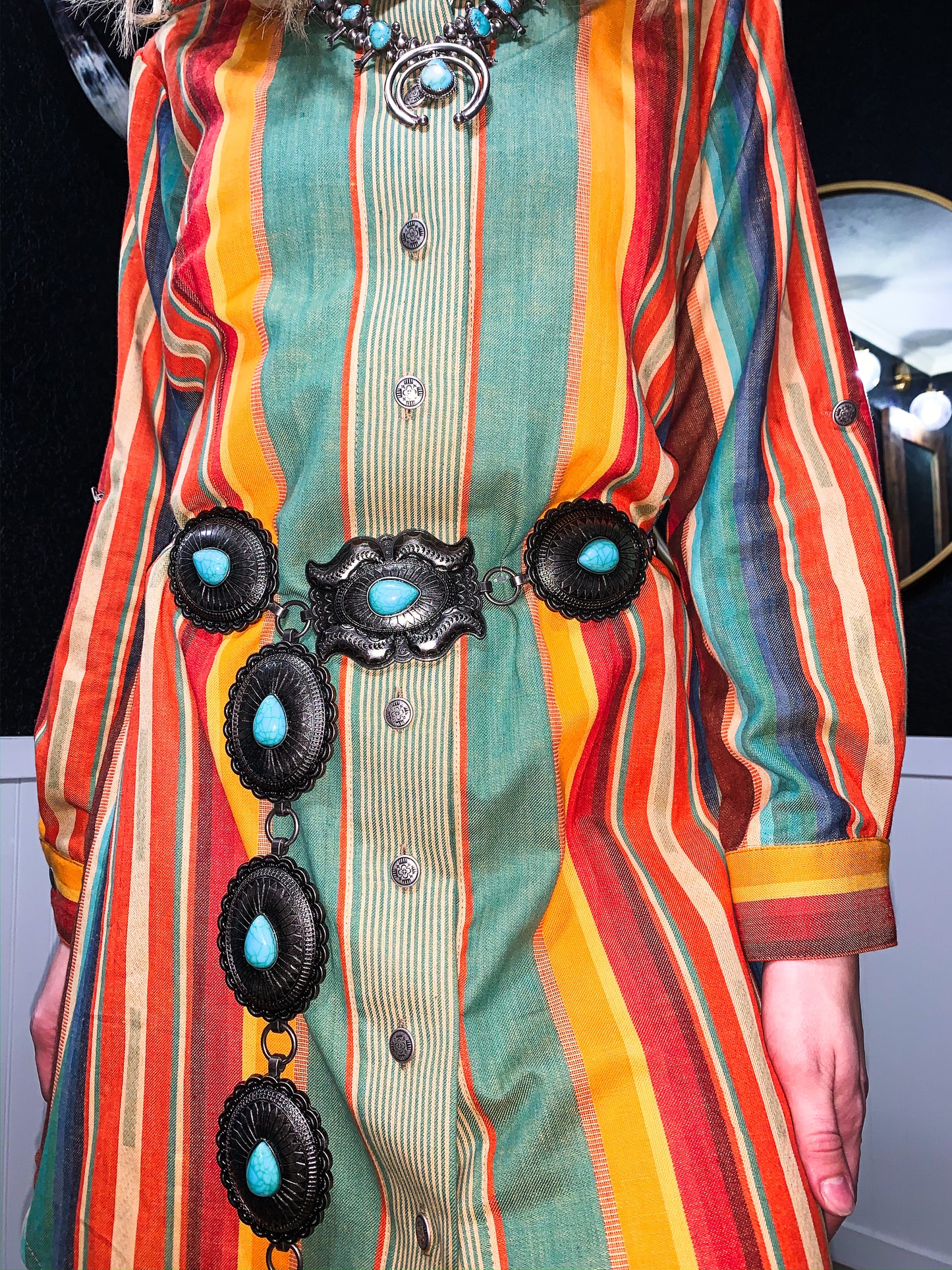 The Serape Sunset Dress/Duster