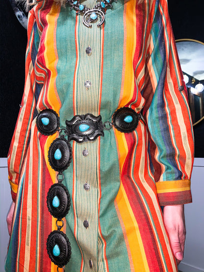 The Serape Sunset Dress/Duster